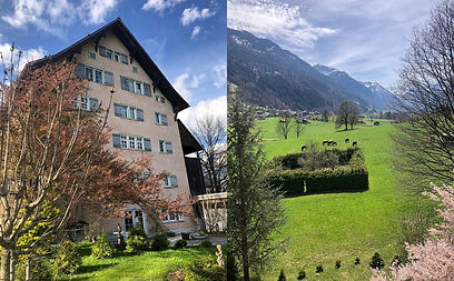 The Landvogthaus nowadays with view to the Grosstal