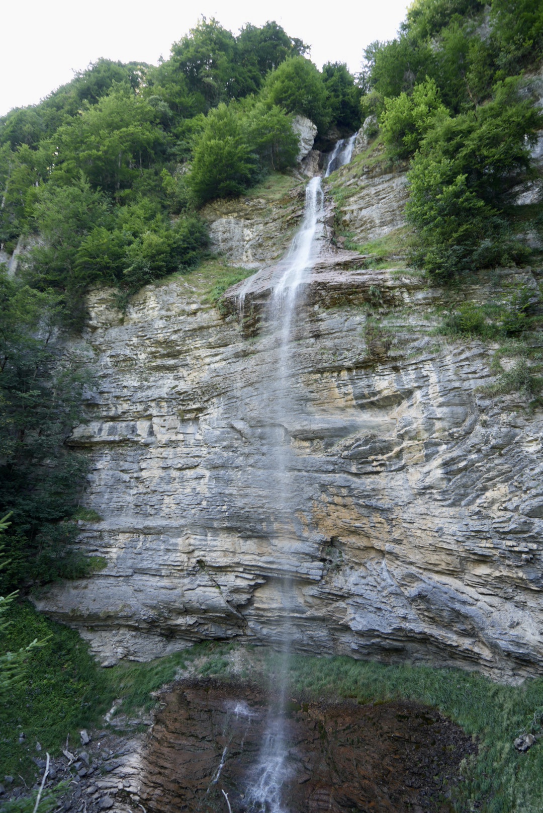 One of the waterfalls nearby Landvogthaus